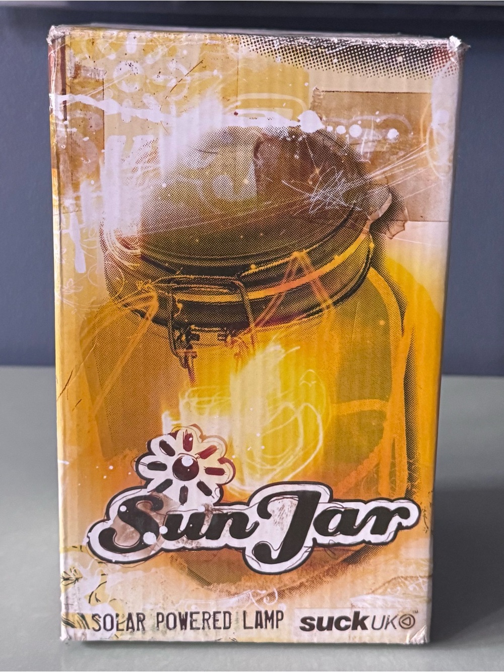 Suck UK Sun Jar solar-powered lamp - New In Box Never Used